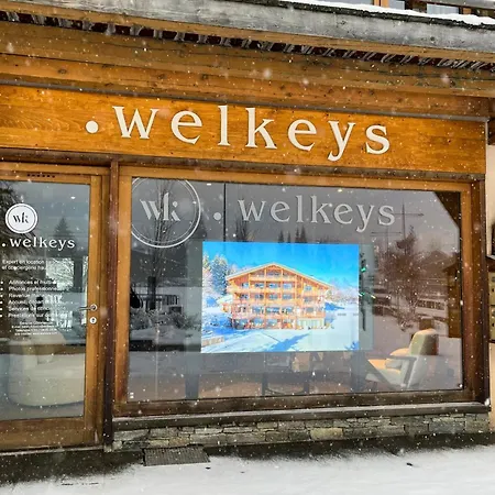 Appartement Chianti - Welkeys Megève Buitenkant foto